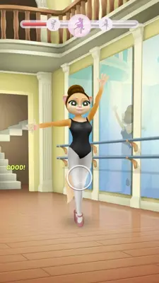 Talking Cat Emma - My Ballerina android App screenshot 3