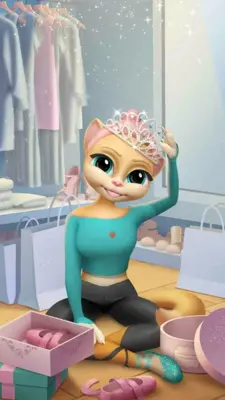 Talking Cat Emma - My Ballerina android App screenshot 7